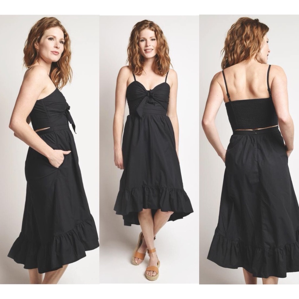 Joie Black Midi Dress